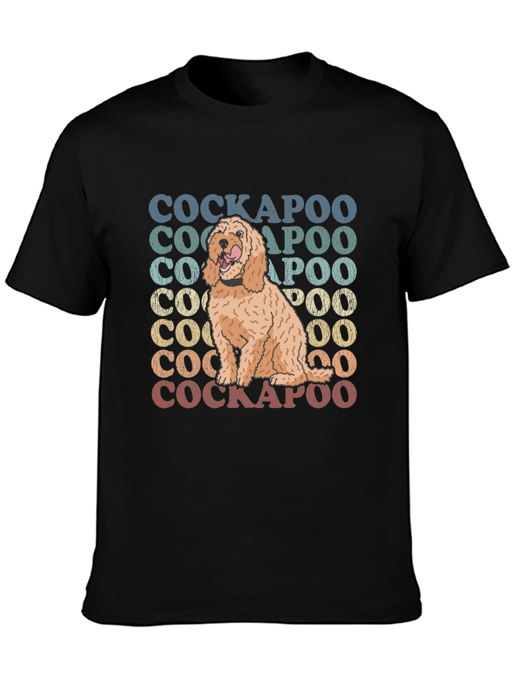 Retro Cockapoo Dog Lover T-Shirt