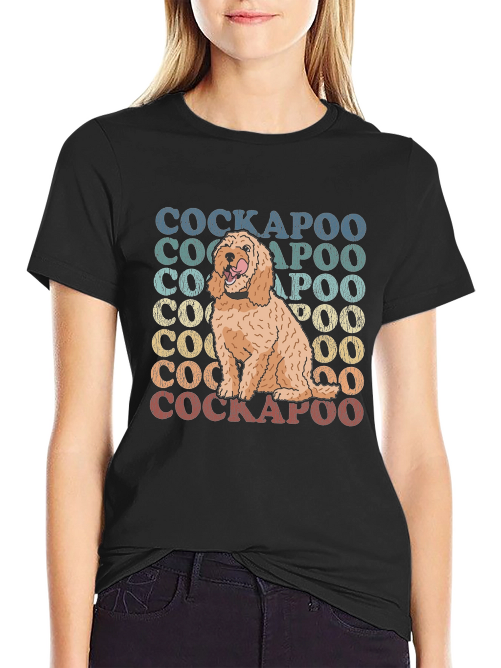 Retro Cockapoo Dog Lover T-Shirt