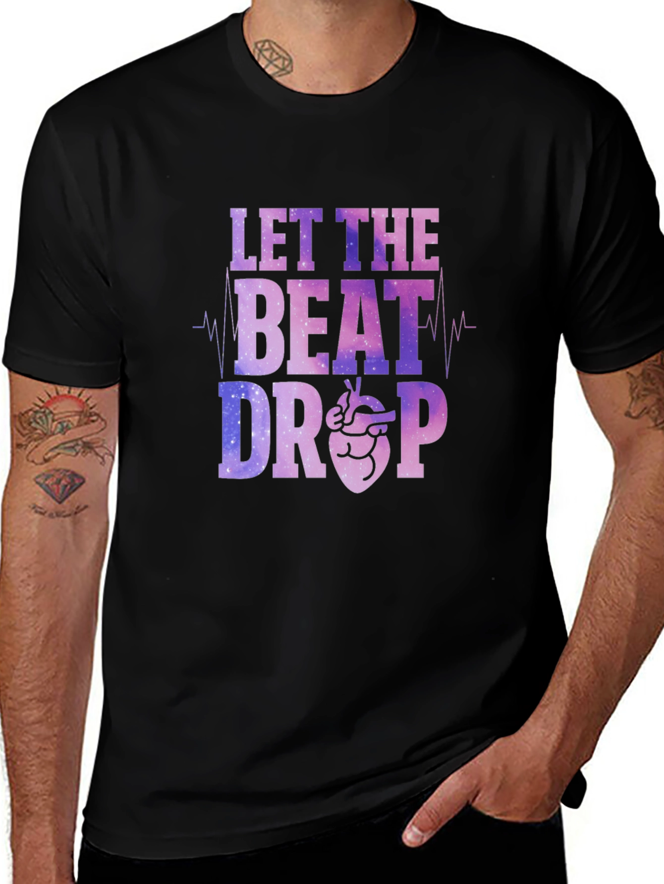 Let the Beat Drop Graphic Tee