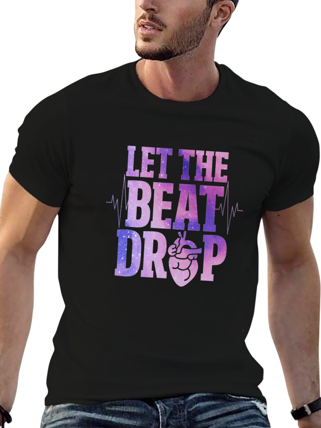 Let the Beat Drop Graphic Tee