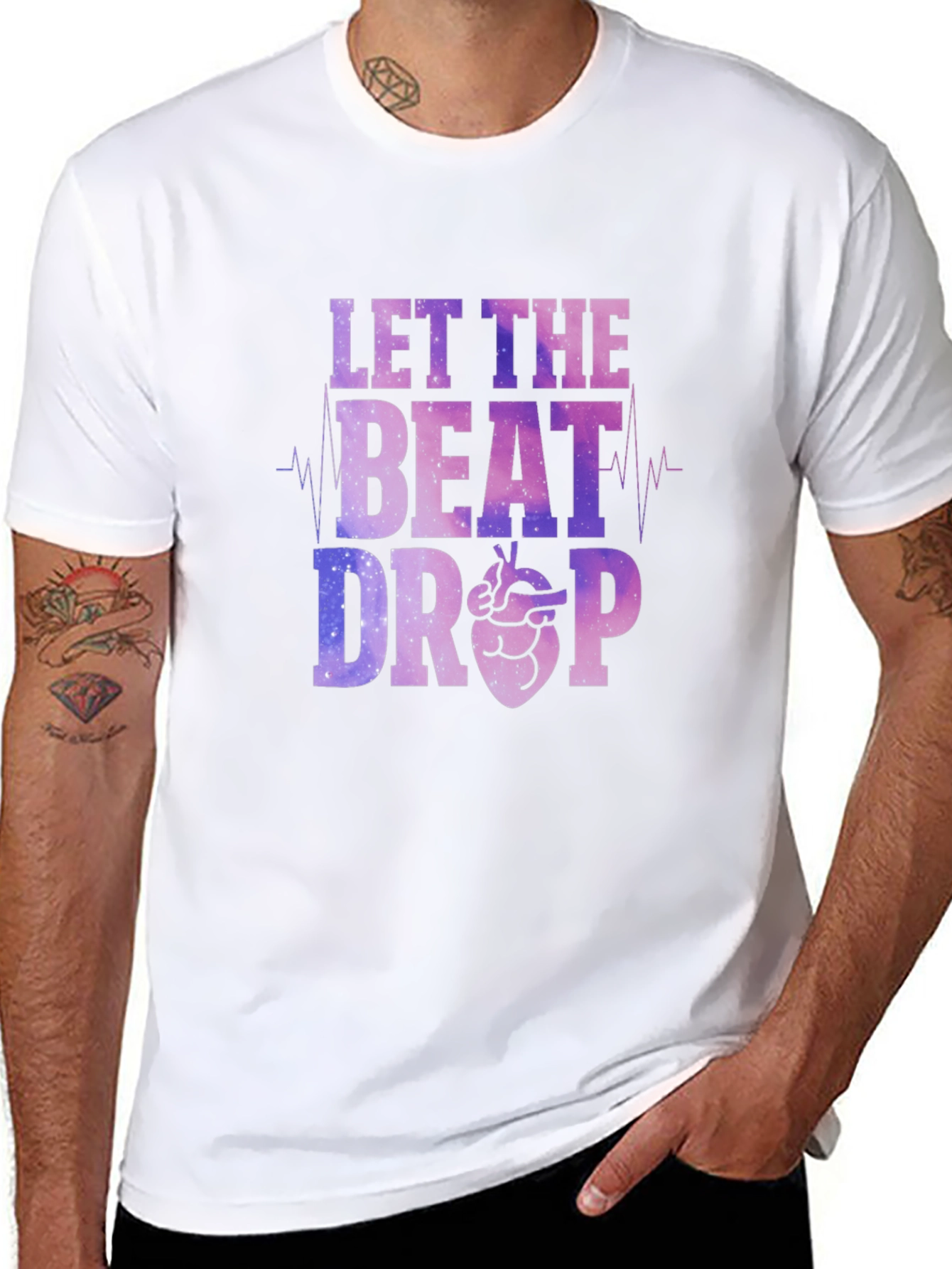 Let the Beat Drop Graphic Tee