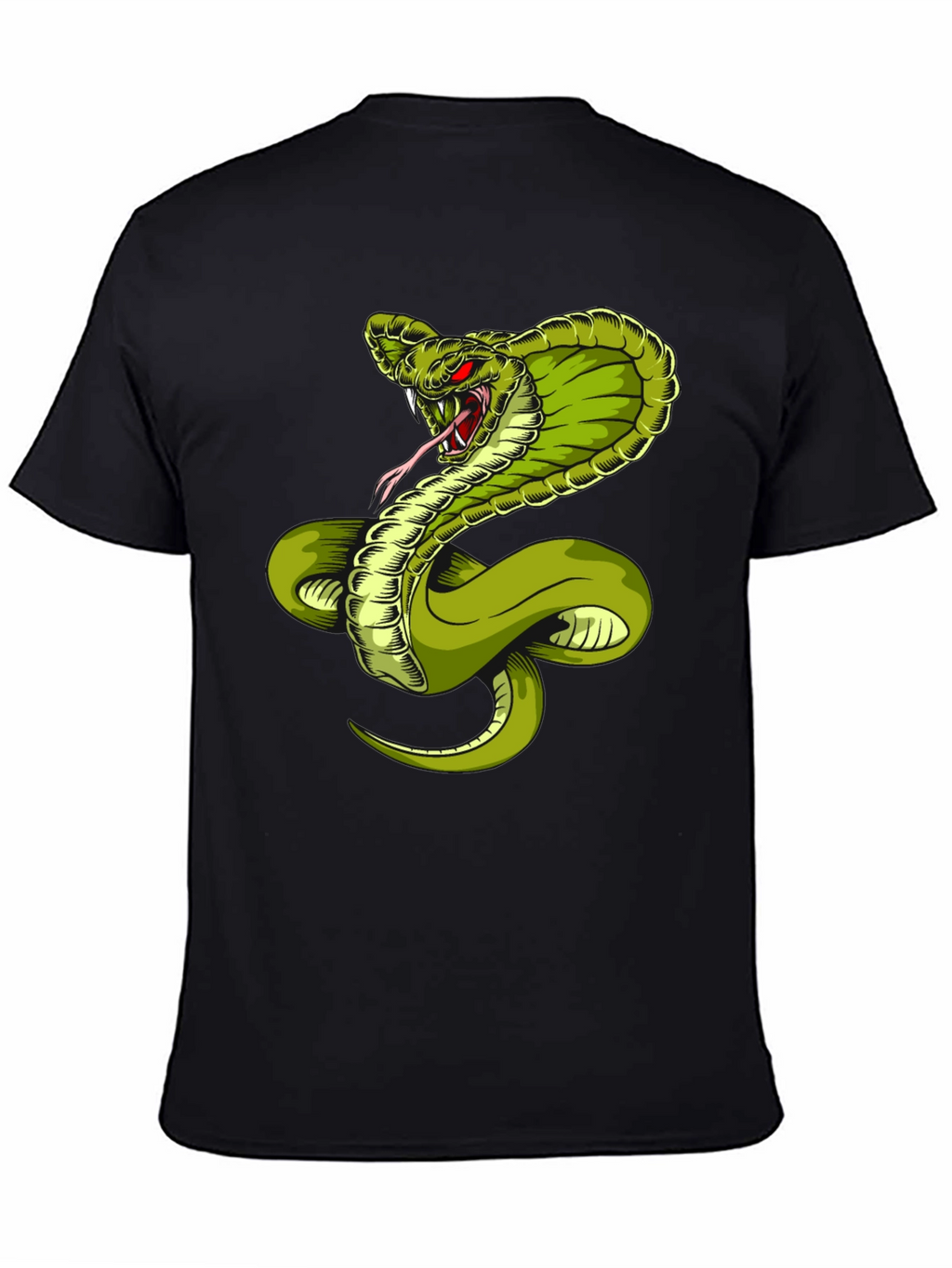 Cobra Graphic T-Shirt - Mens Bold Serpent Tee