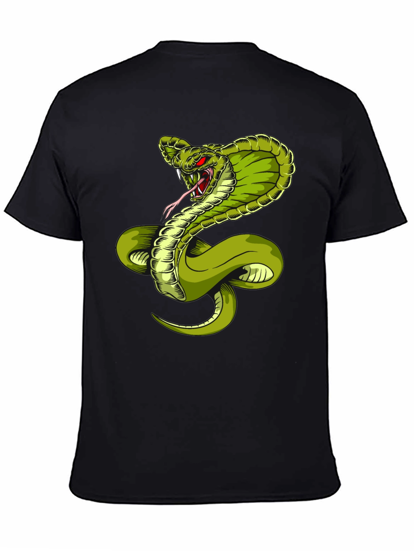 Cobra Graphic T-Shirt - Mens Bold Serpent Tee