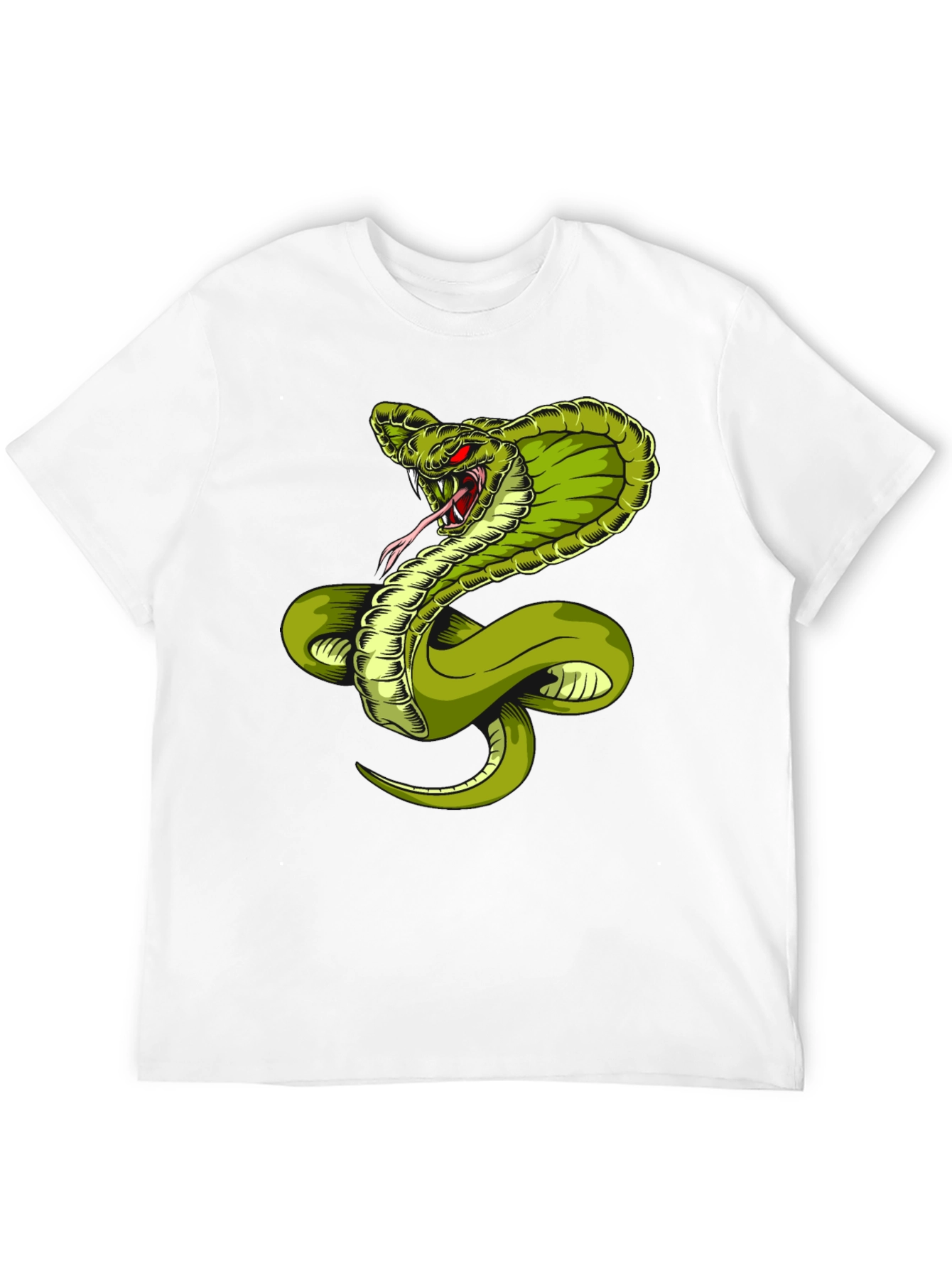 Cobra Graphic T-Shirt - Mens Bold Serpent Tee