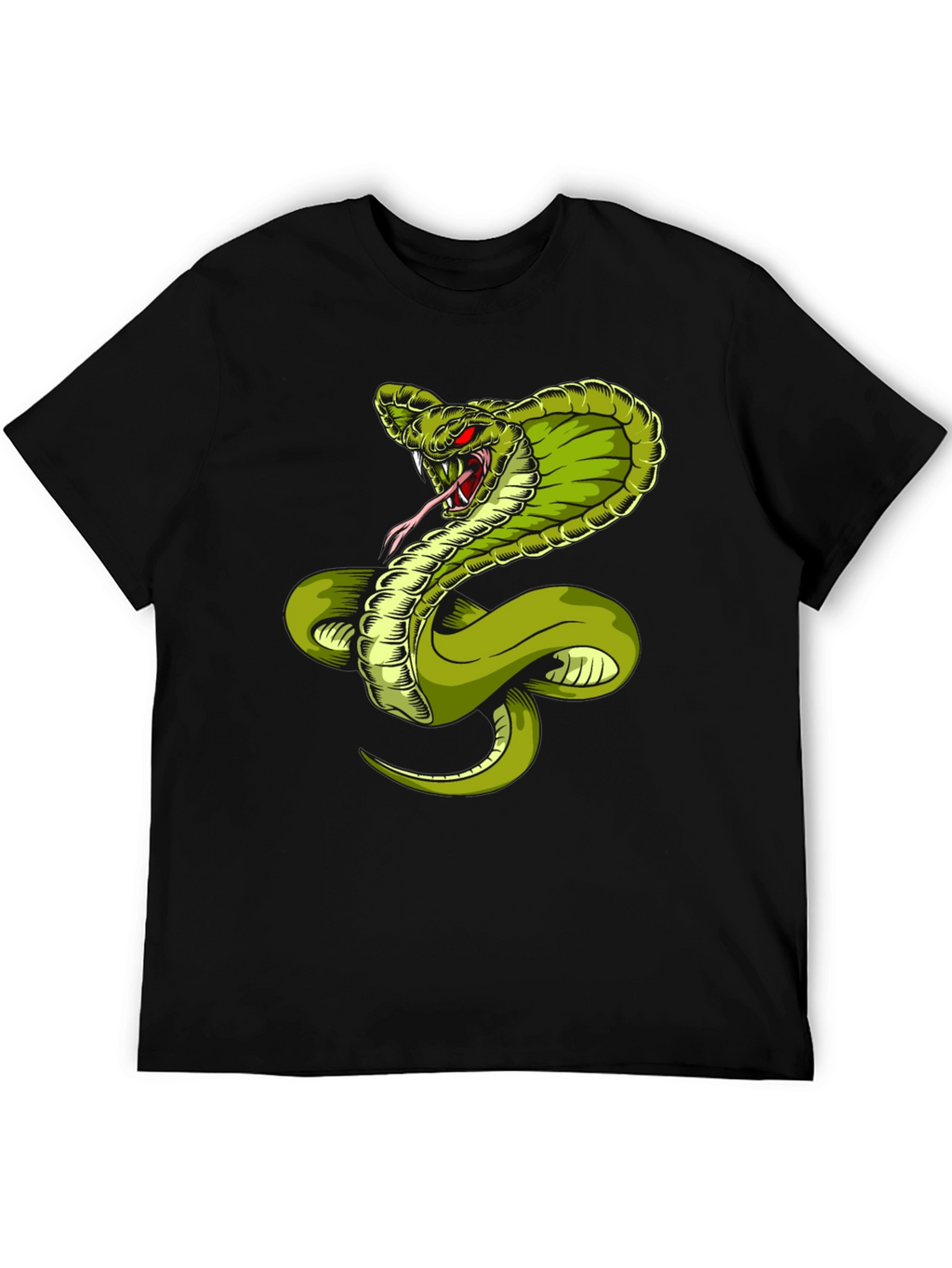Cobra Graphic T-Shirt - Mens Bold Serpent Tee