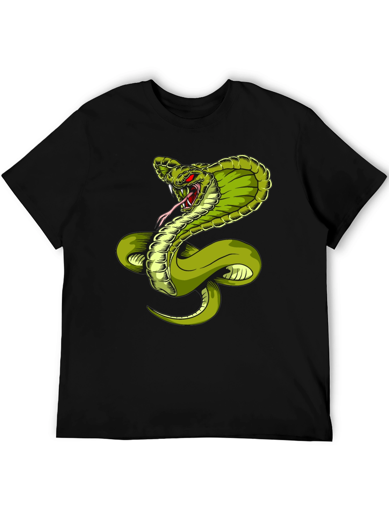 Cobra Graphic T-Shirt - Mens Bold Serpent Tee