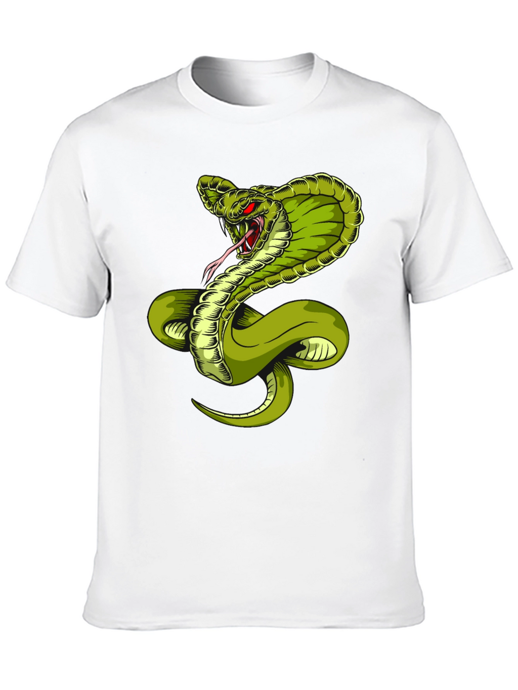 Cobra Graphic T-Shirt - Mens Bold Serpent Tee