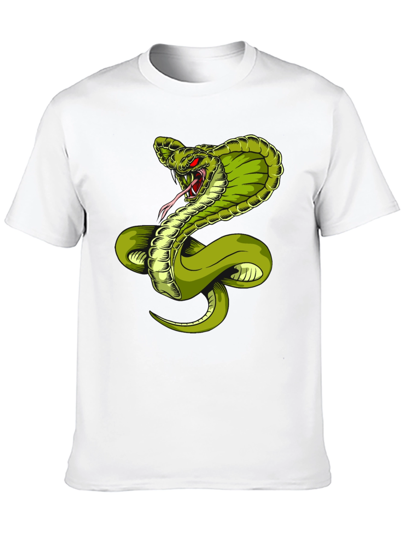 Cobra Graphic T-Shirt - Mens Bold Serpent Tee
