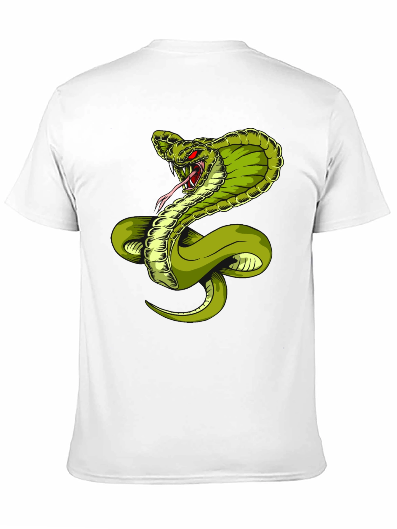 Cobra Graphic T-Shirt - Mens Bold Serpent Tee