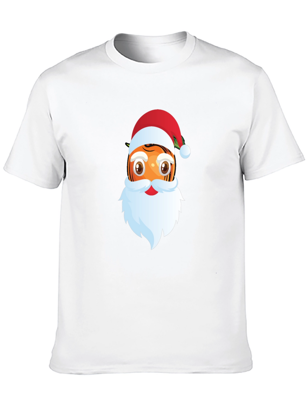 Santa Orange Christmas T-Shirt