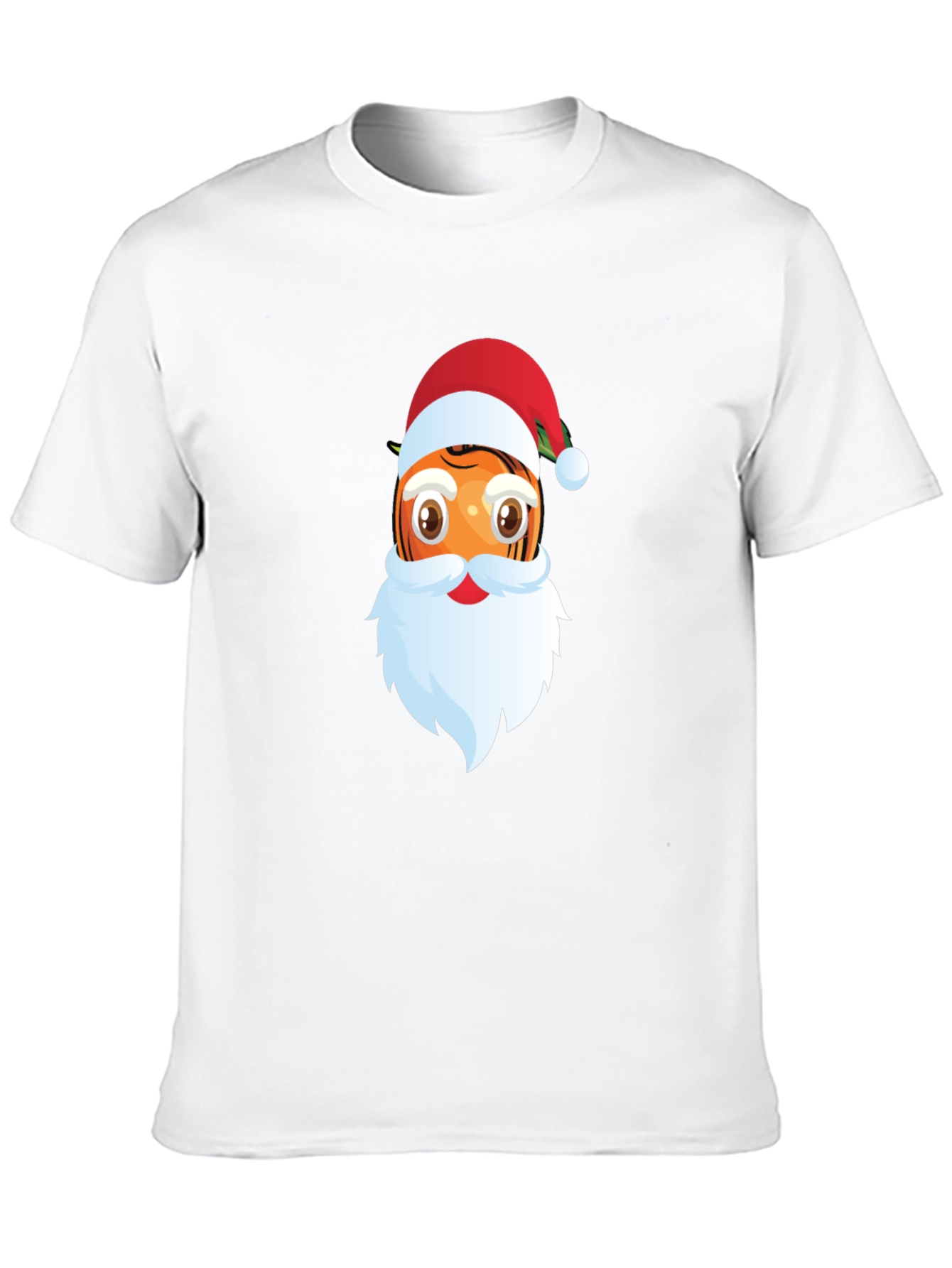 Santa Orange Christmas T-Shirt