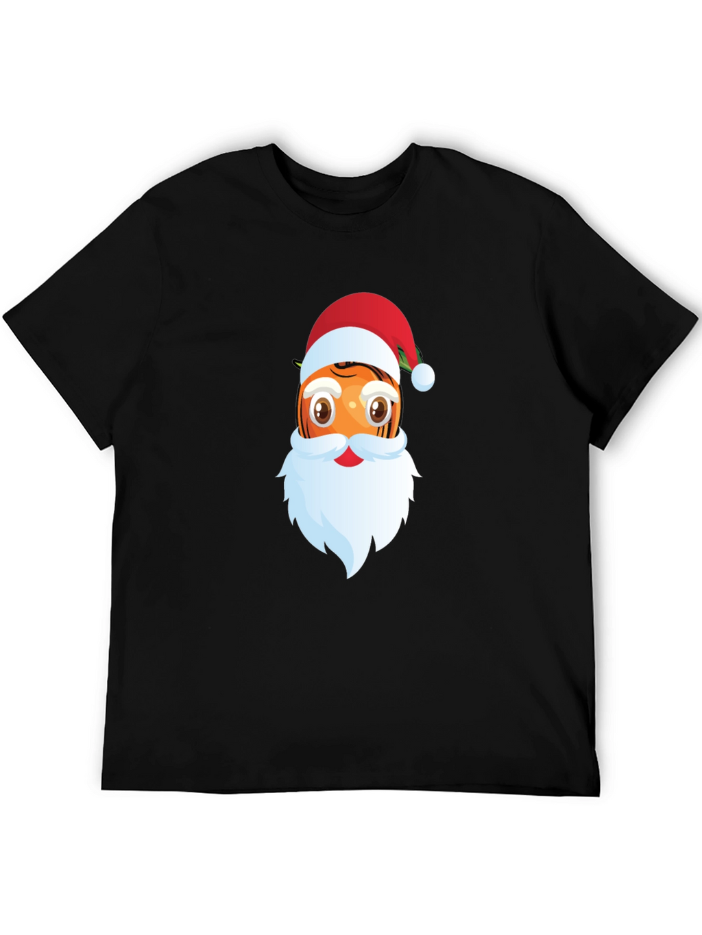 Santa Orange Christmas T-Shirt
