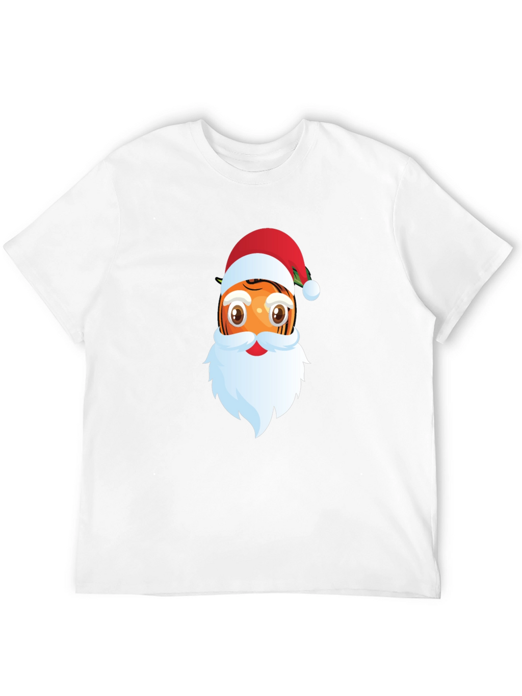 Santa Orange Christmas T-Shirt