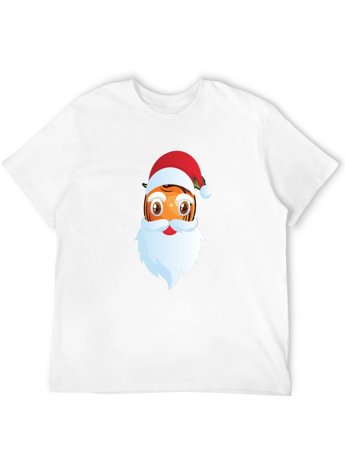 Santa Orange Christmas T-Shirt