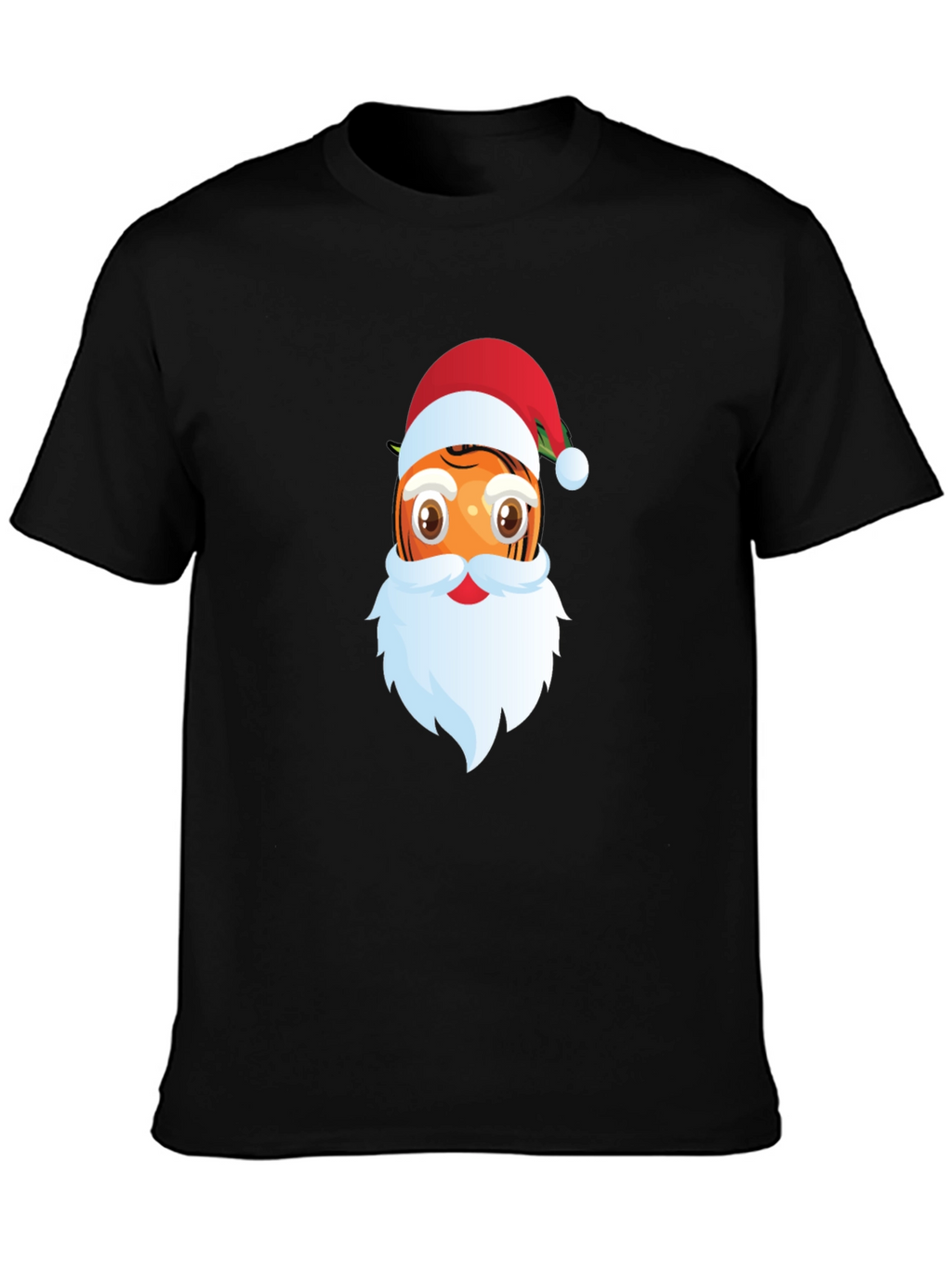 Santa Orange Christmas T-Shirt