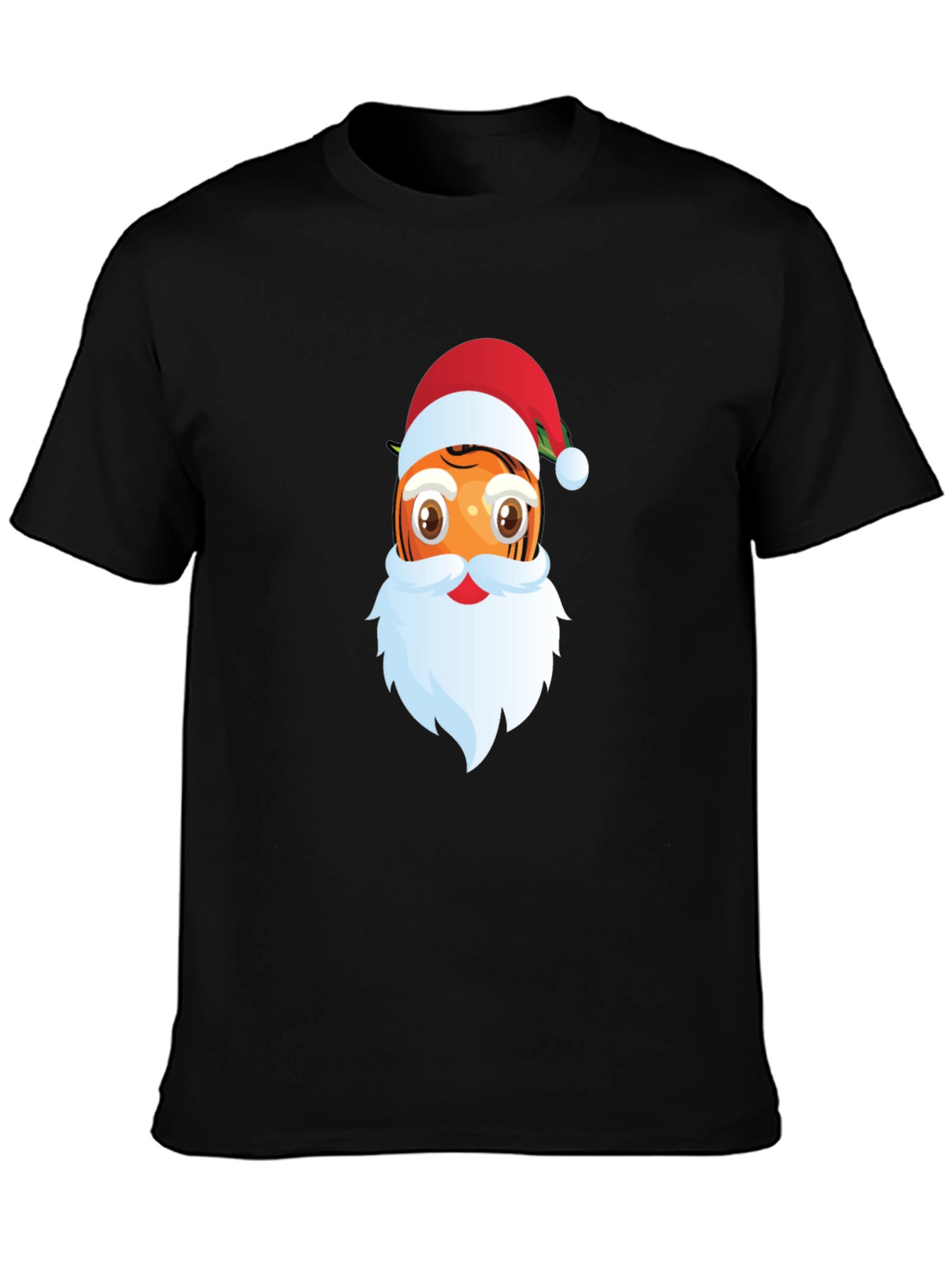 Santa Orange Christmas T-Shirt