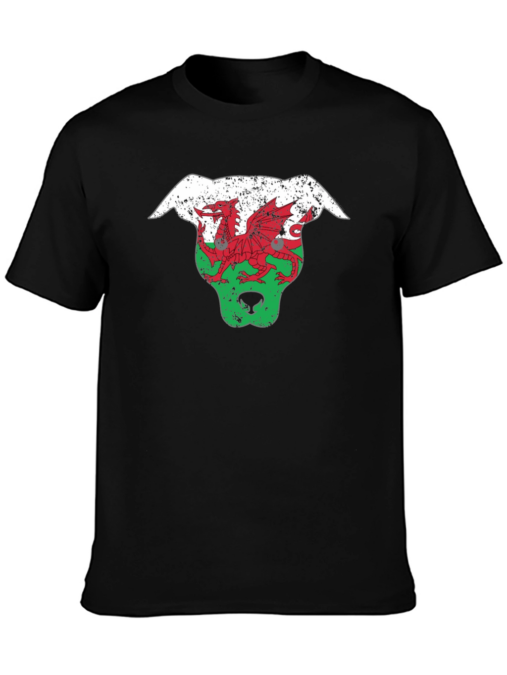 Welsh Dragon Pitbull T-Shirt - Wales Pride