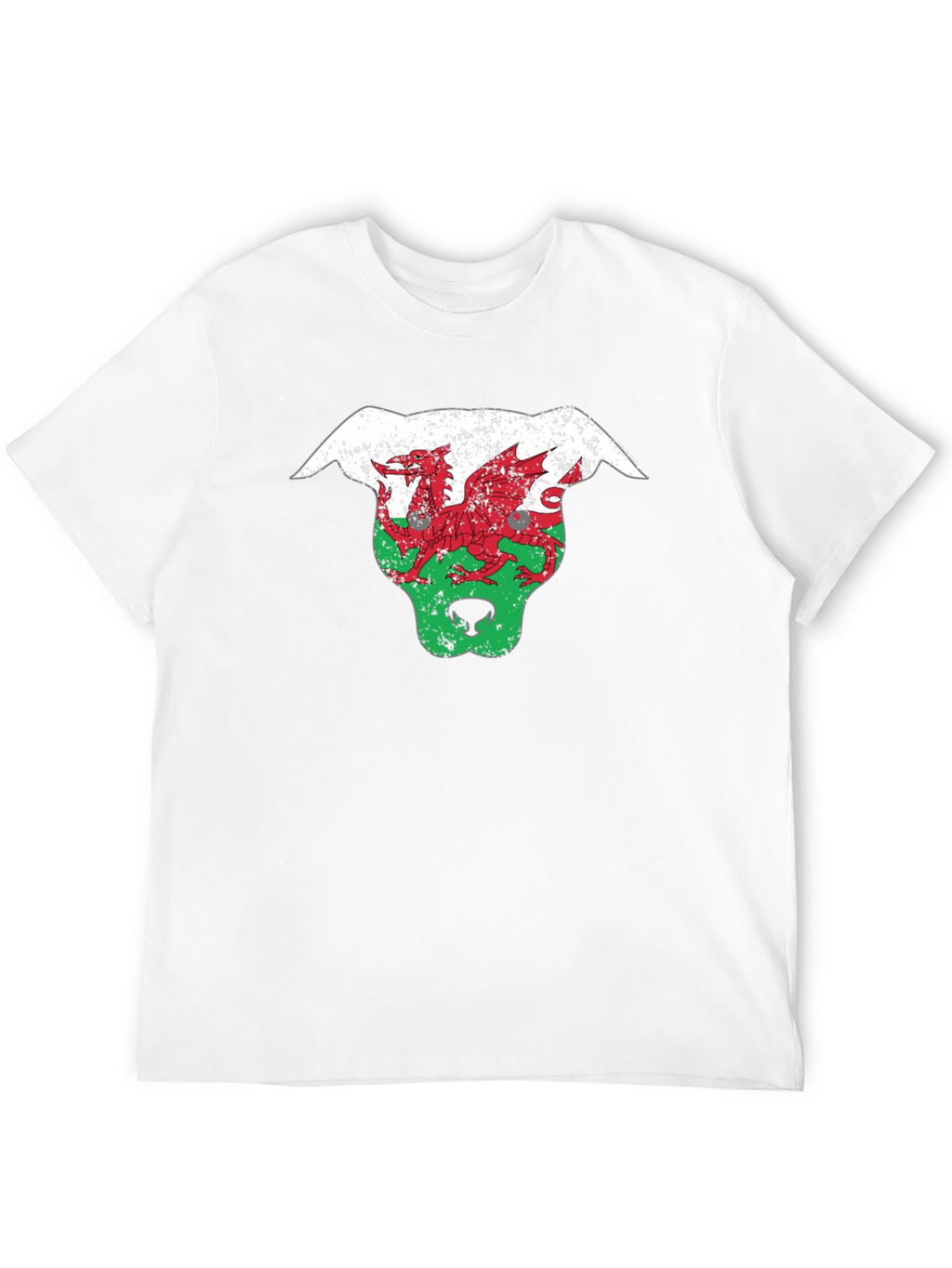 Welsh Dragon Pitbull T-Shirt - Wales Pride