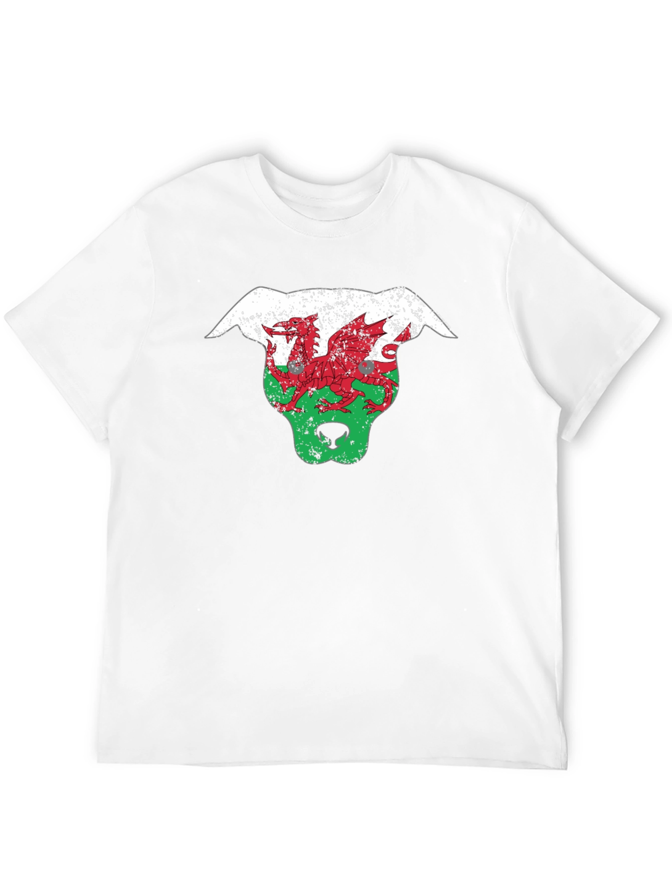 Welsh Dragon Pitbull T-Shirt - Wales Pride