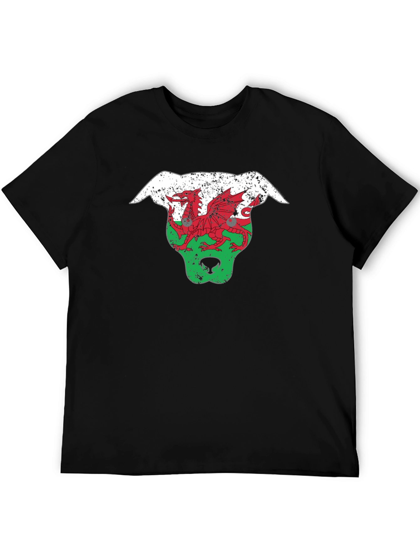 Welsh Dragon Pitbull T-Shirt - Wales Pride