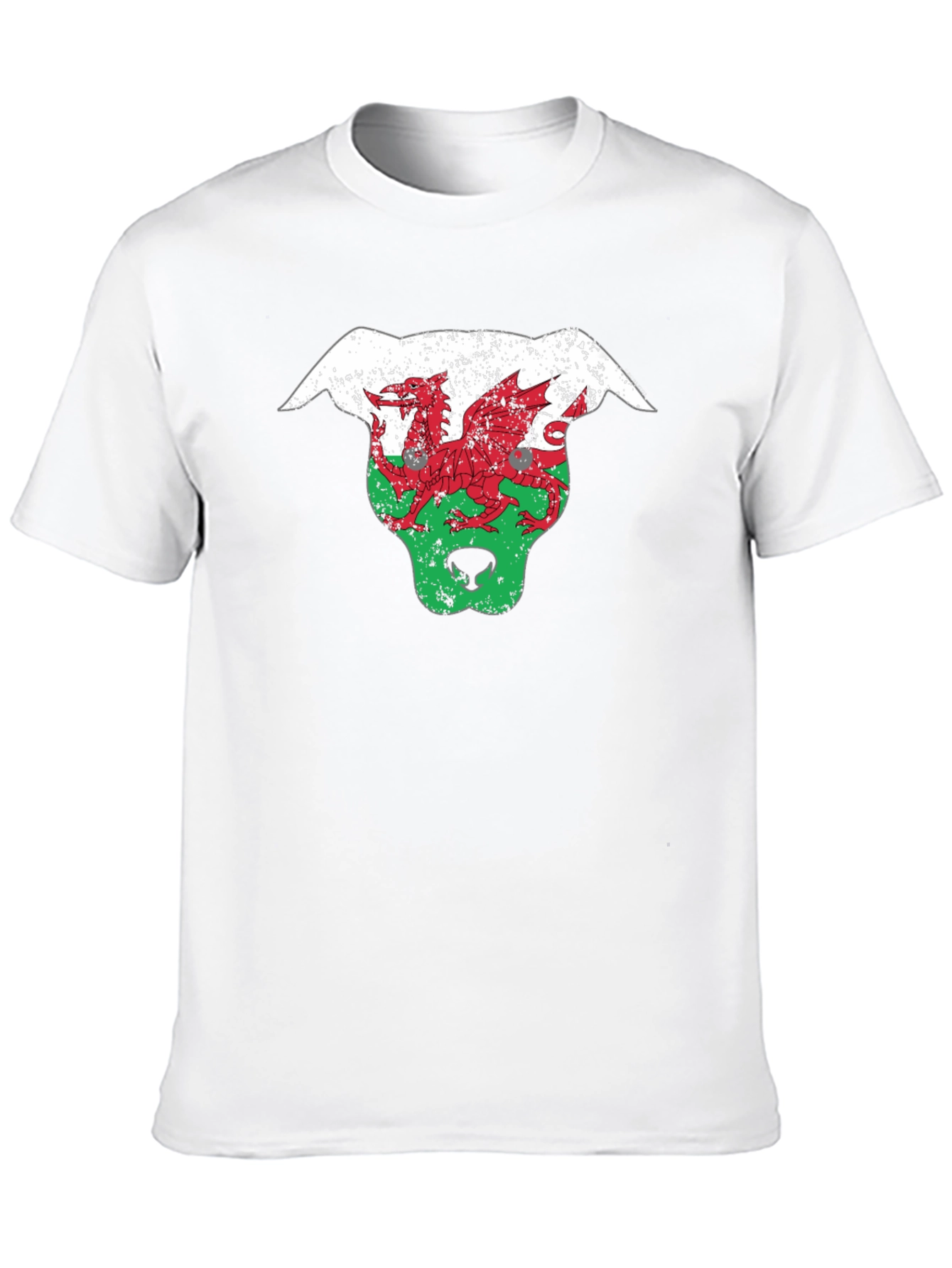 Welsh Dragon Pitbull T-Shirt - Wales Pride