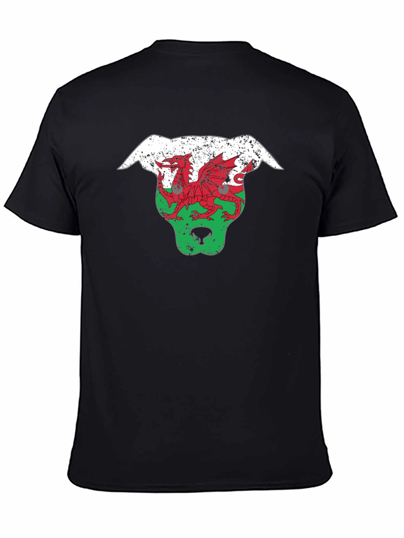 Welsh Dragon Pitbull T-Shirt - Wales Pride