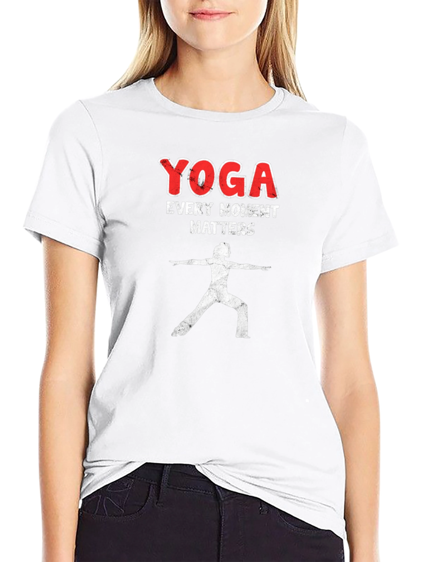 Yoga Every Moment Matters Graphic T-Shirt