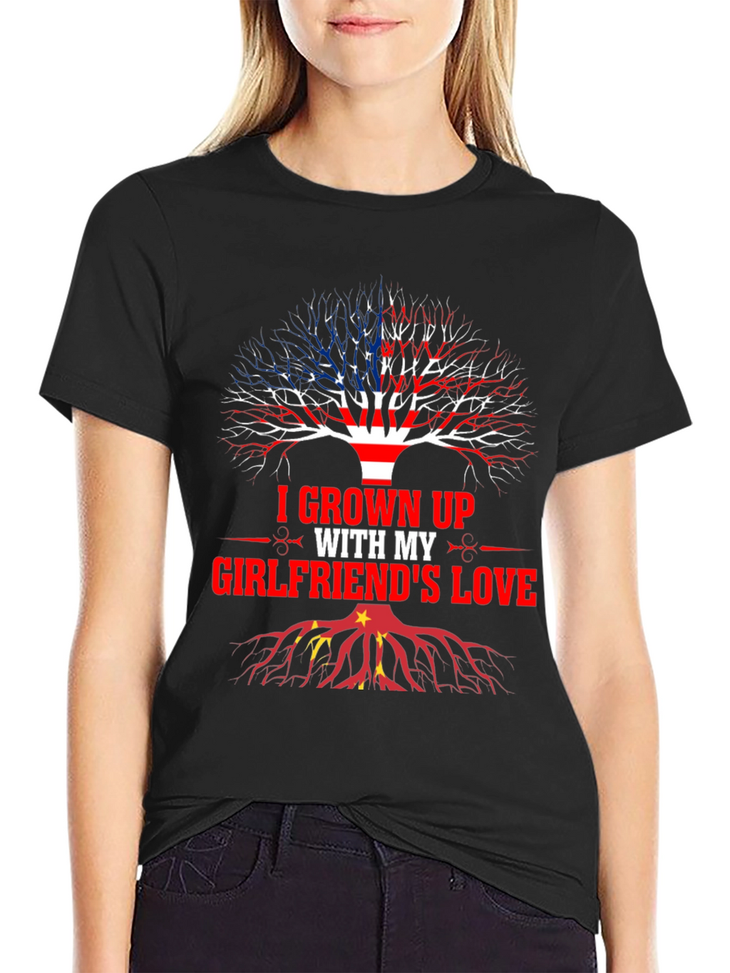 I Grown Up With My Girlfriends Love T-Shirt