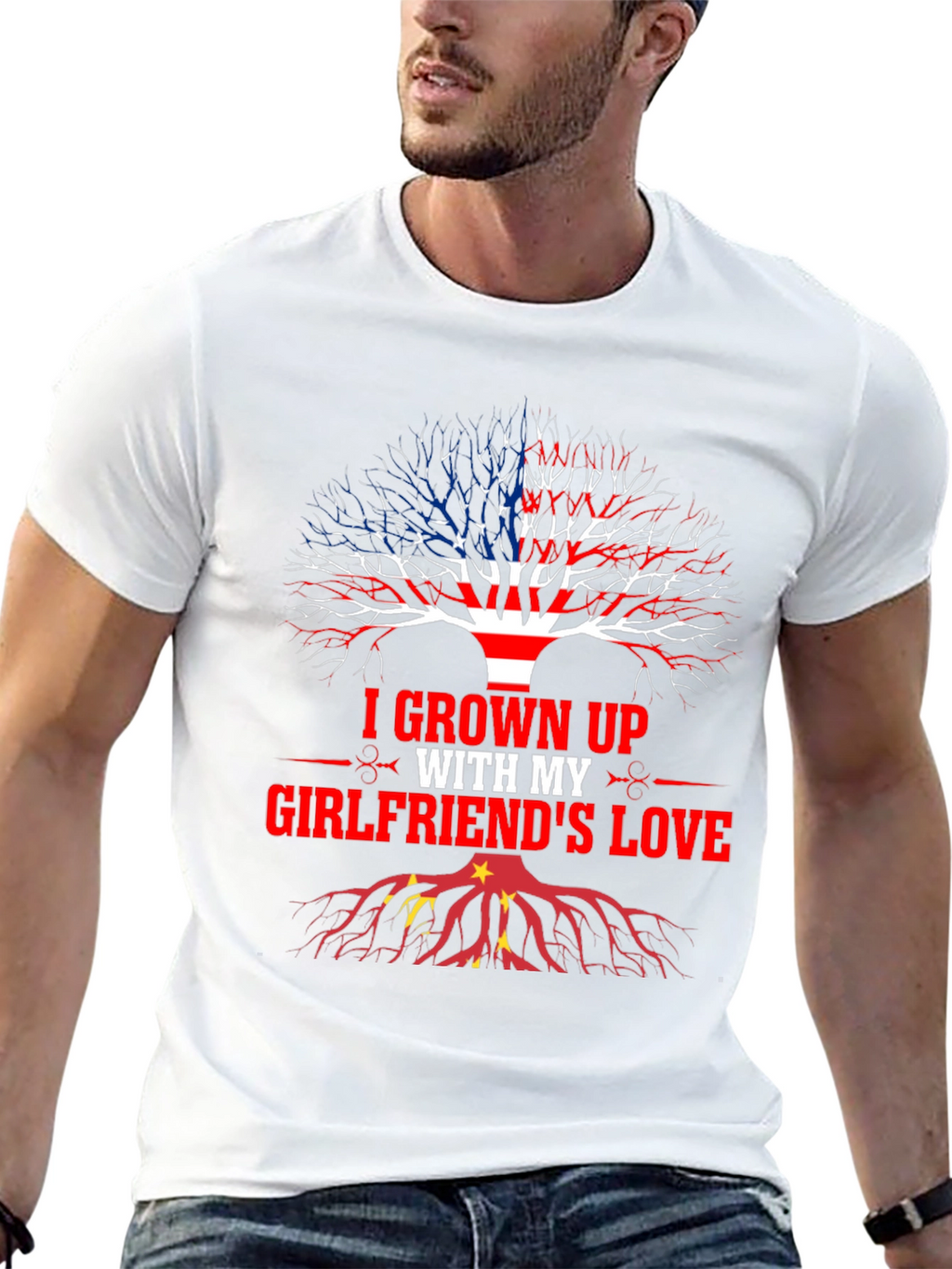 I Grown Up With My Girlfriends Love T-Shirt