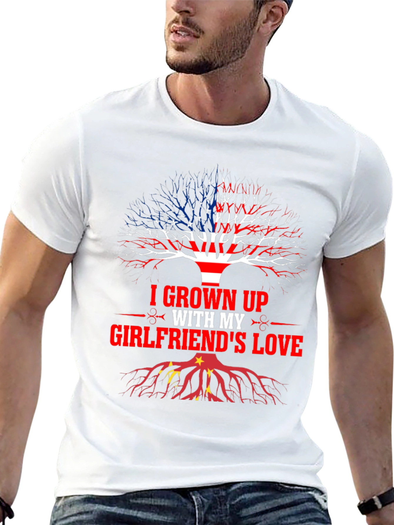 I Grown Up With My Girlfriends Love T-Shirt