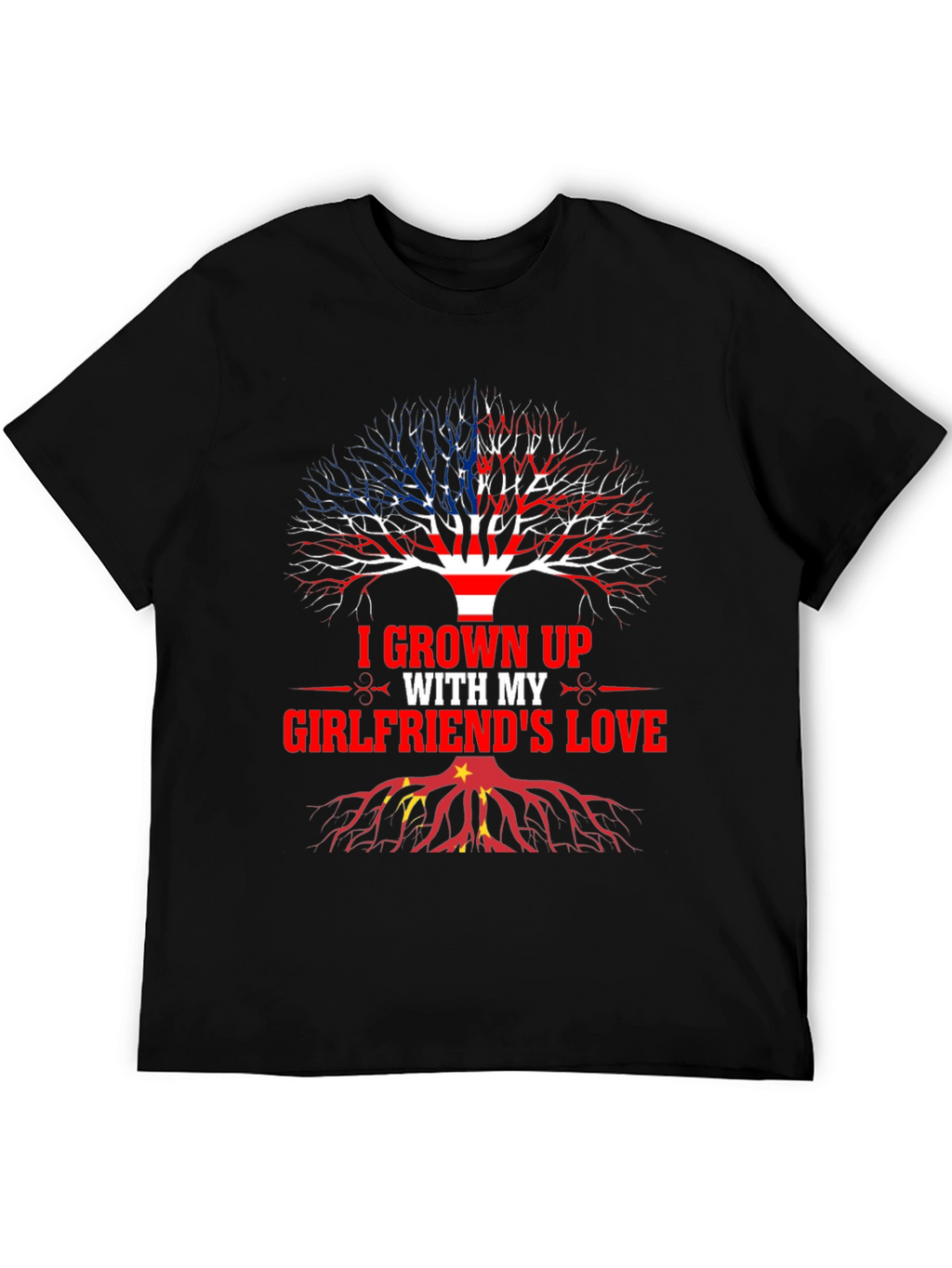 I Grown Up With My Girlfriends Love T-Shirt