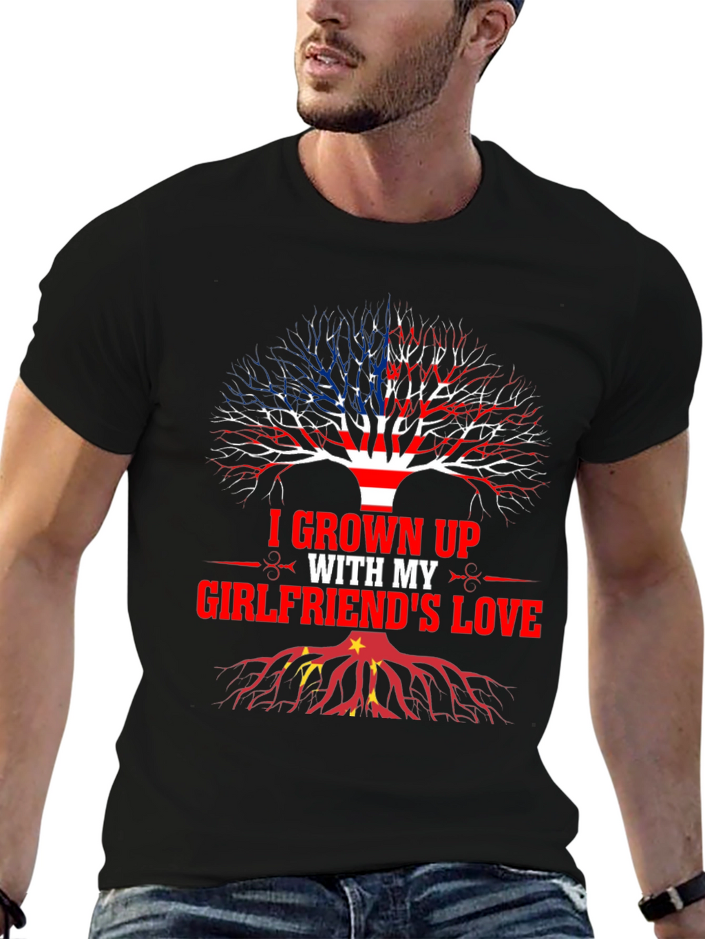 I Grown Up With My Girlfriends Love T-Shirt