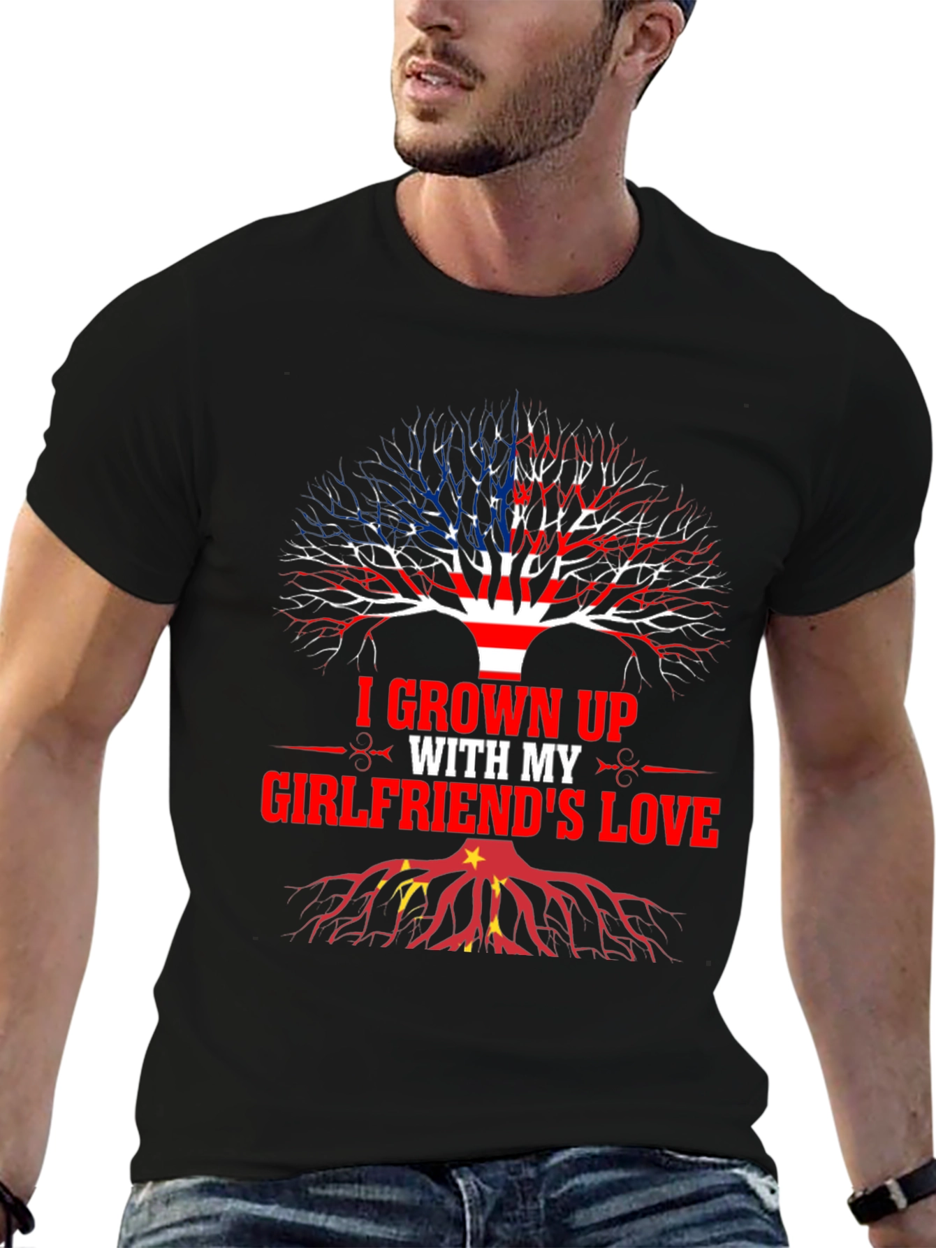 I Grown Up With My Girlfriends Love T-Shirt