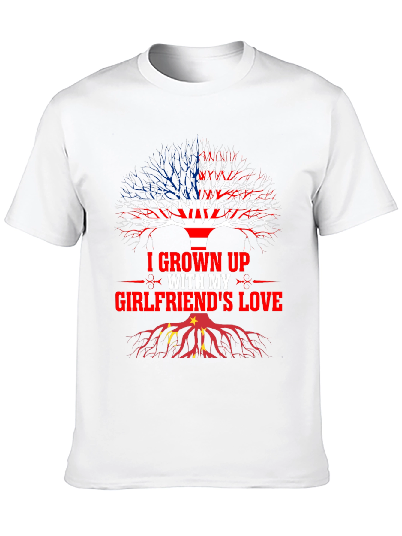 I Grown Up With My Girlfriends Love T-Shirt