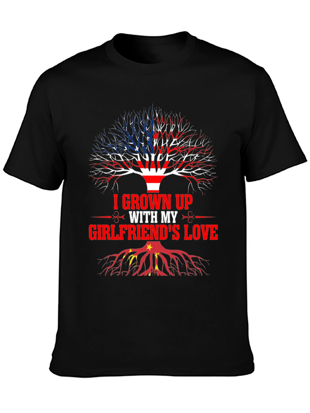 I Grown Up With My Girlfriends Love T-Shirt