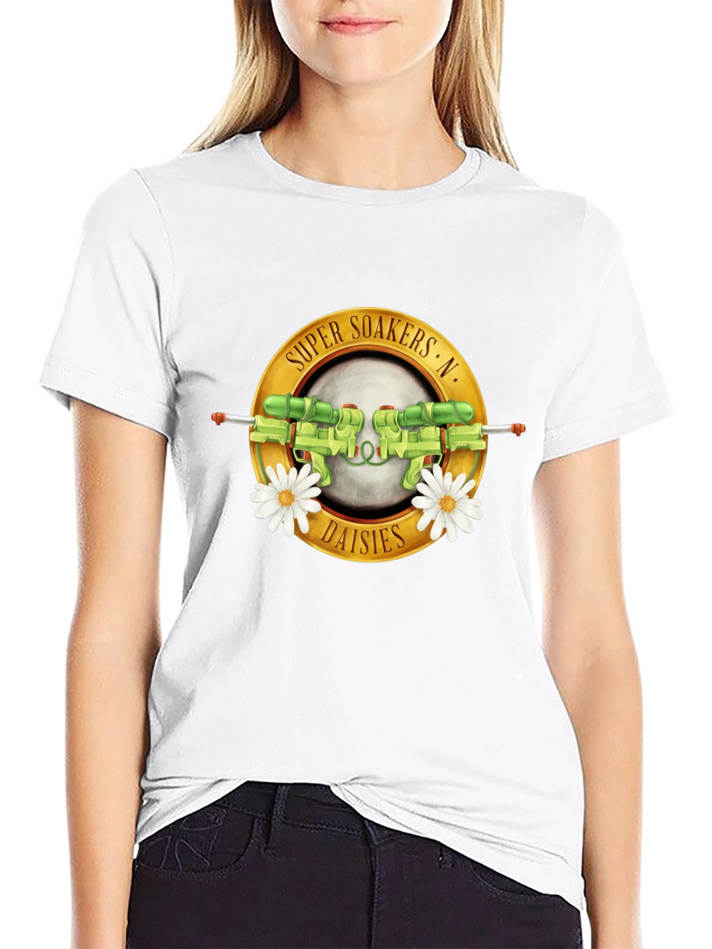 Super Soakers N Daisies Graphic Tee