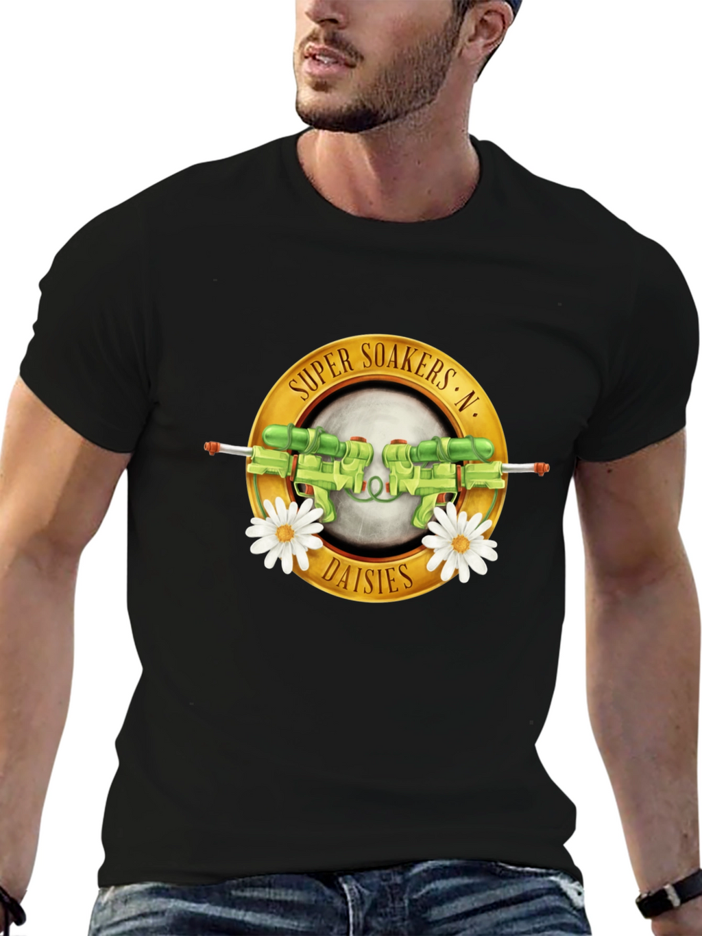 Super Soakers N Daisies Graphic Tee