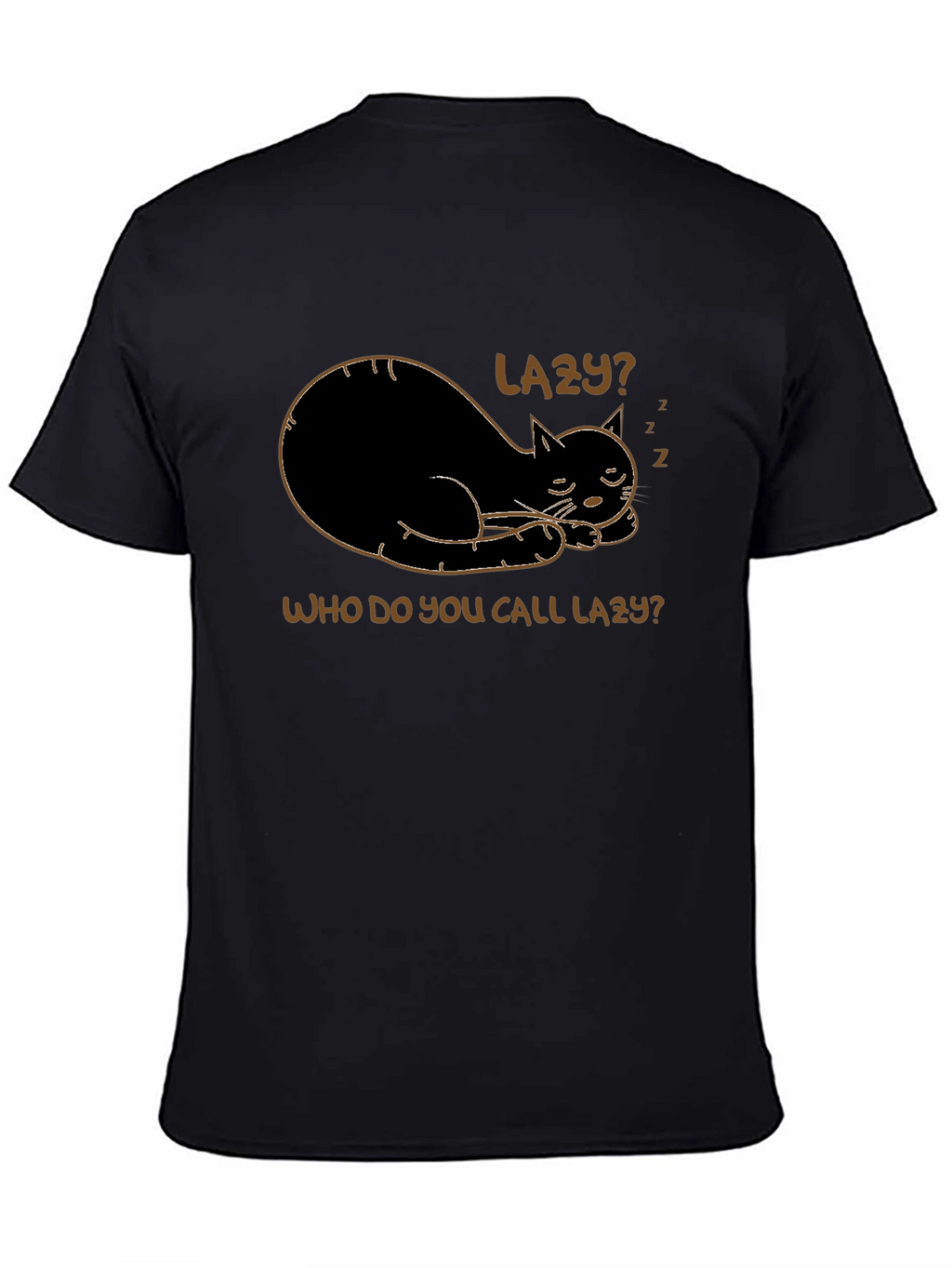 Lazy Cat T-Shirt - Funny & Comfy