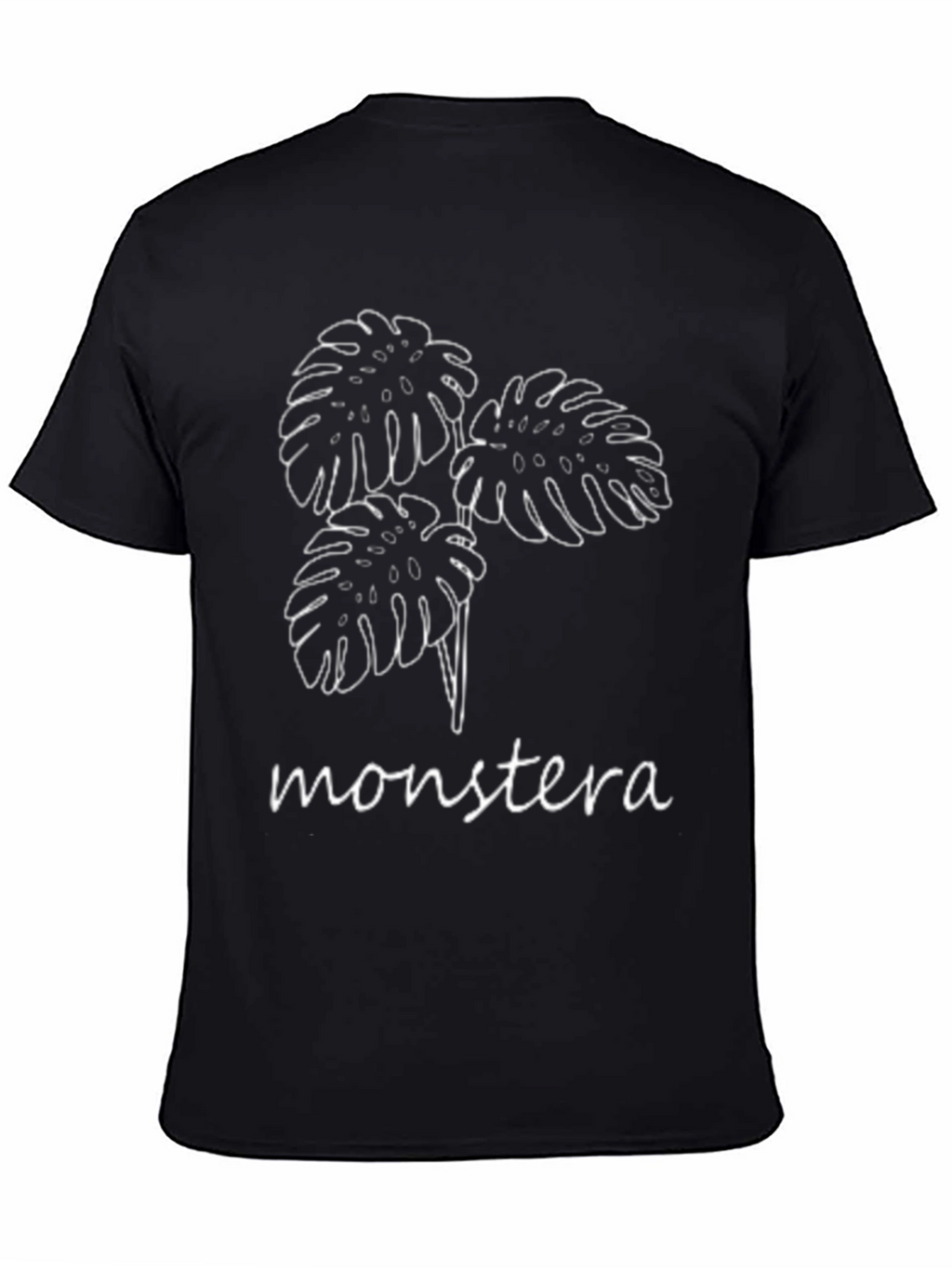 Monstera Graphic Tee - Modern Plant Lover T-Shirt