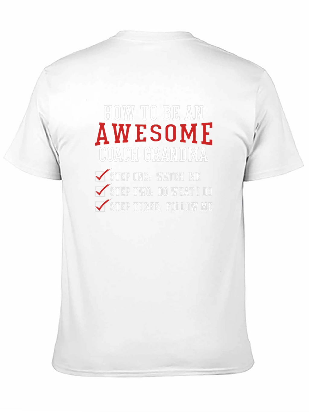 Awesome Coach Grandma T-Shirt