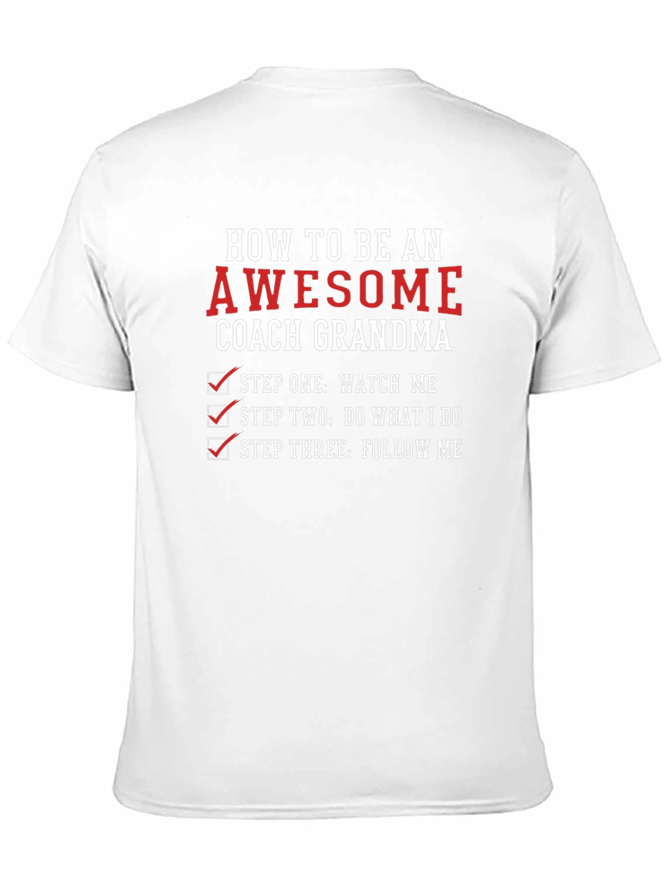 Awesome Coach Grandma T-Shirt
