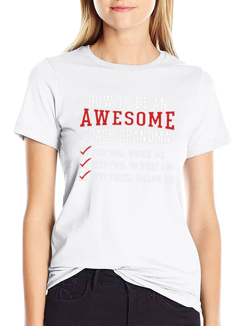 Awesome Coach Grandma T-Shirt