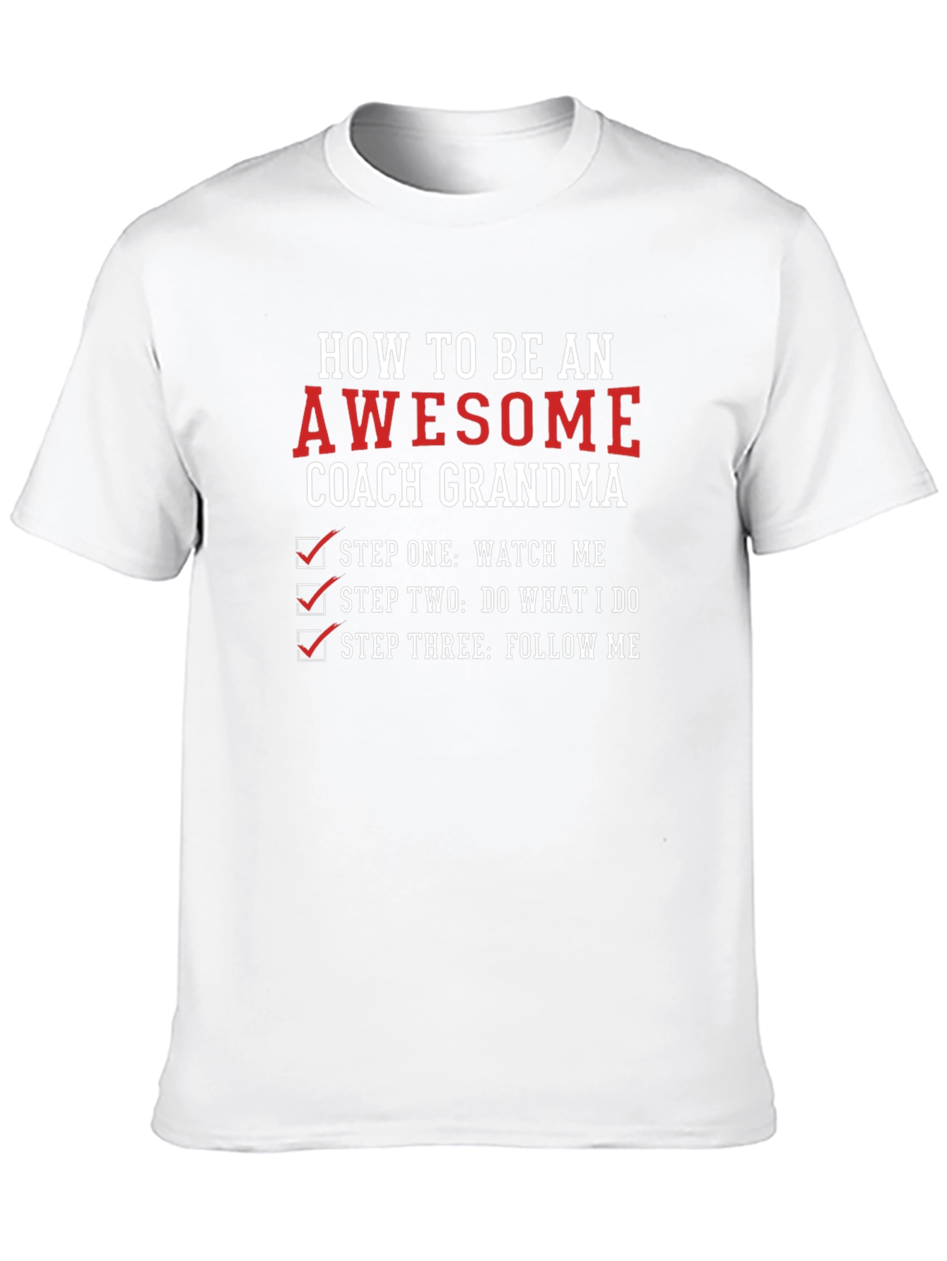 Awesome Coach Grandma T-Shirt