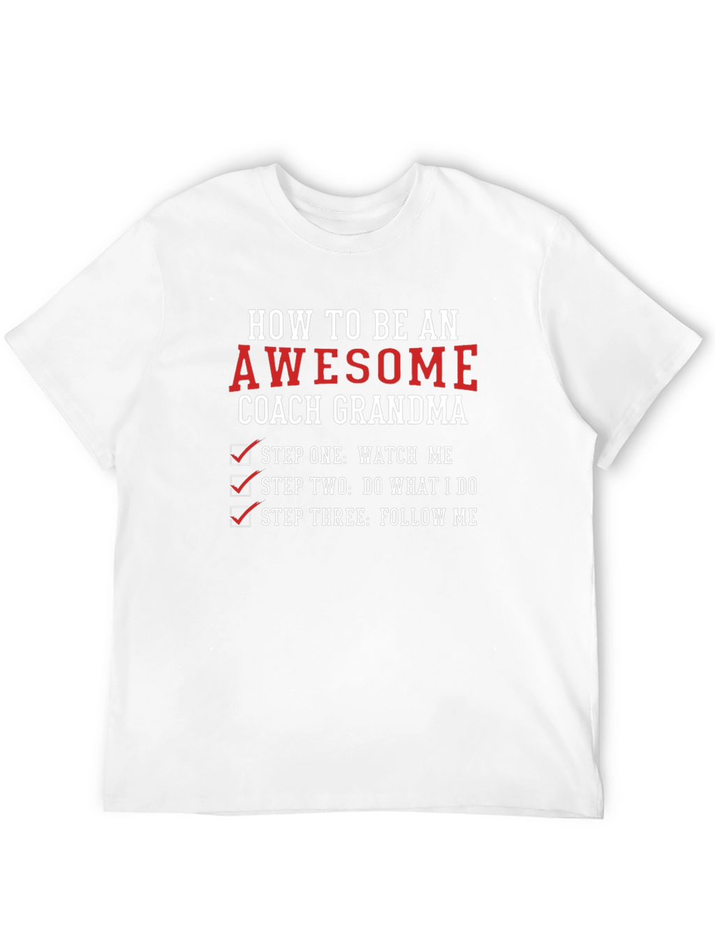 Awesome Coach Grandma T-Shirt