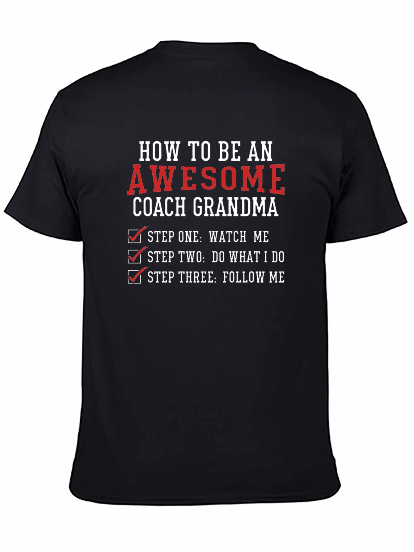 Awesome Coach Grandma T-Shirt