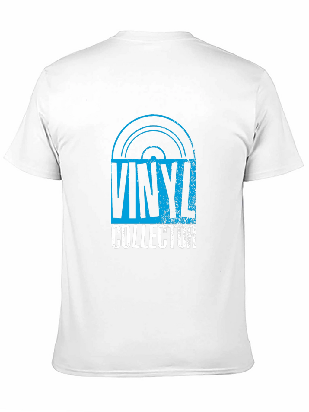 Vinyl Collector Graphic Tee - Black Cotton T-Shirt
