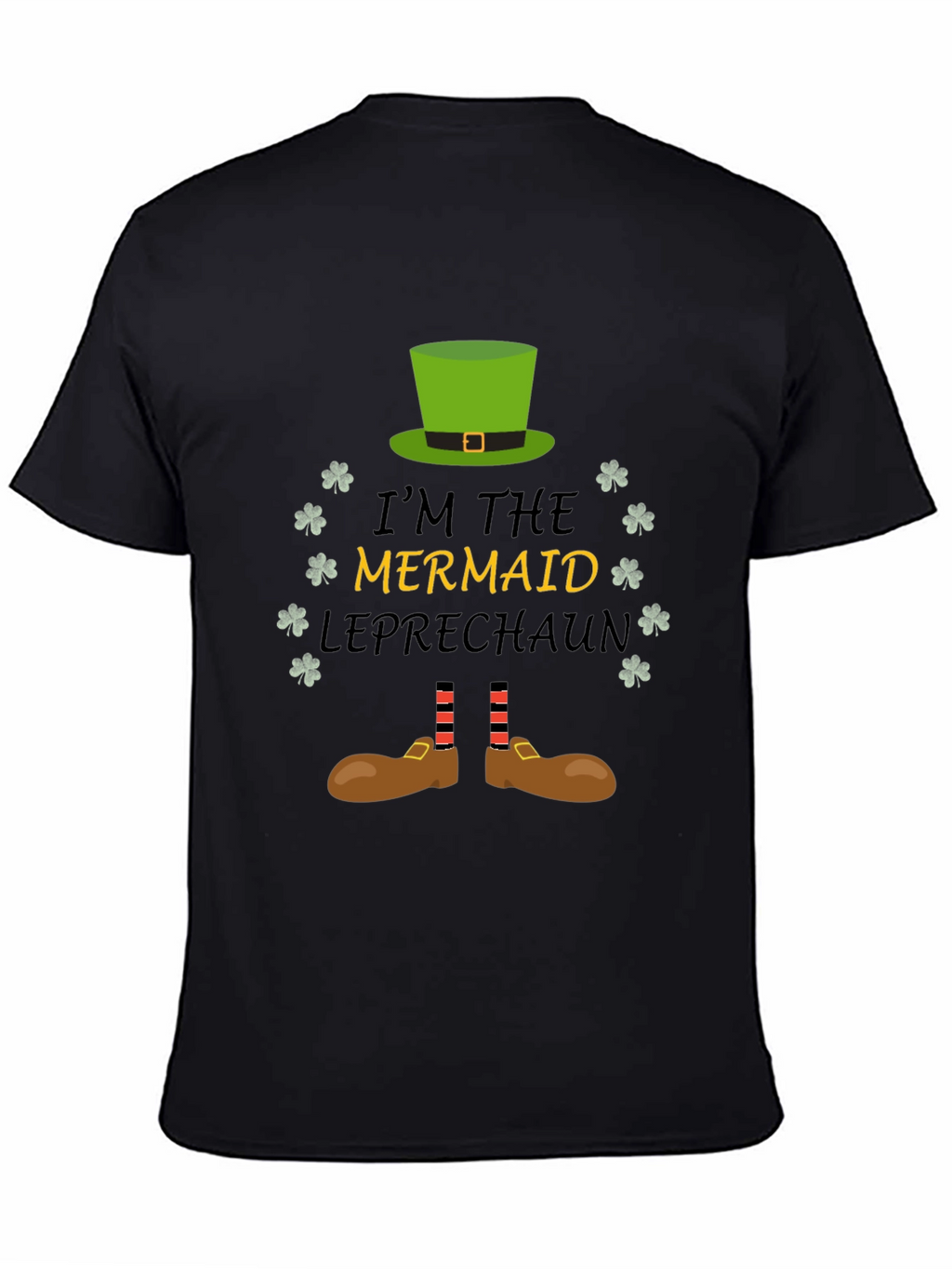 Mermaid Leprechaun St Patricks Day T-Shirt