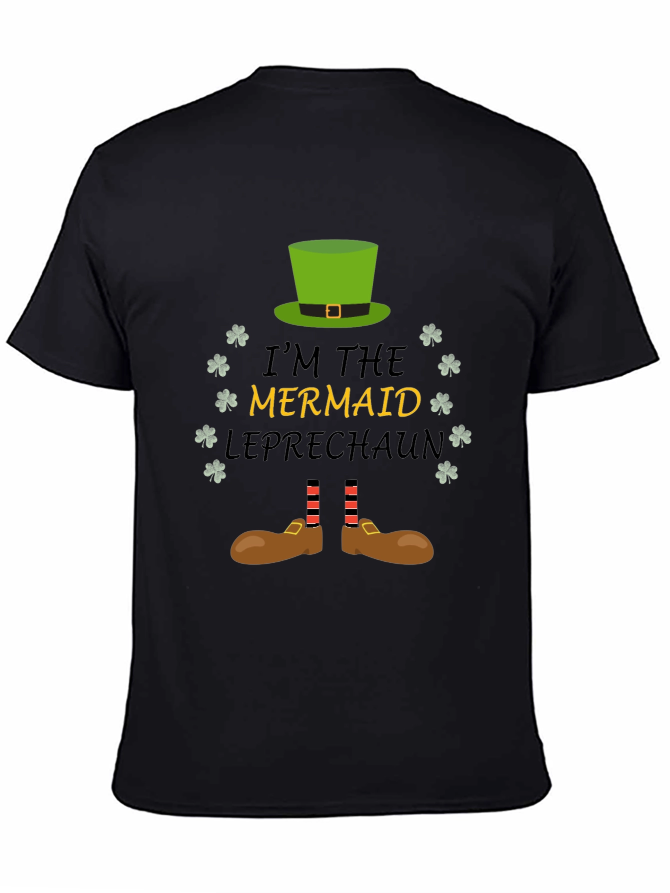 Mermaid Leprechaun St Patricks Day T-Shirt