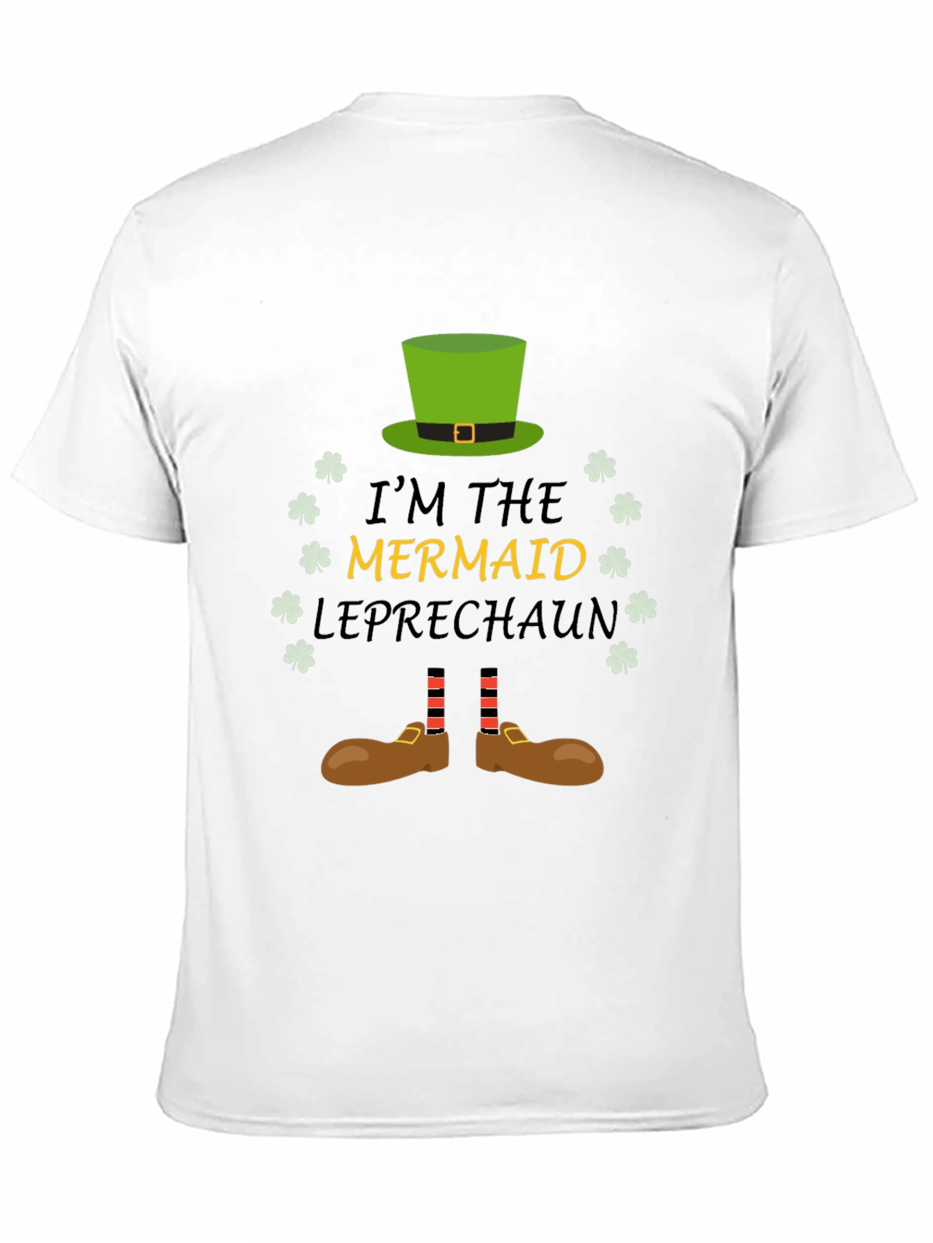 Mermaid Leprechaun St Patricks Day T-Shirt