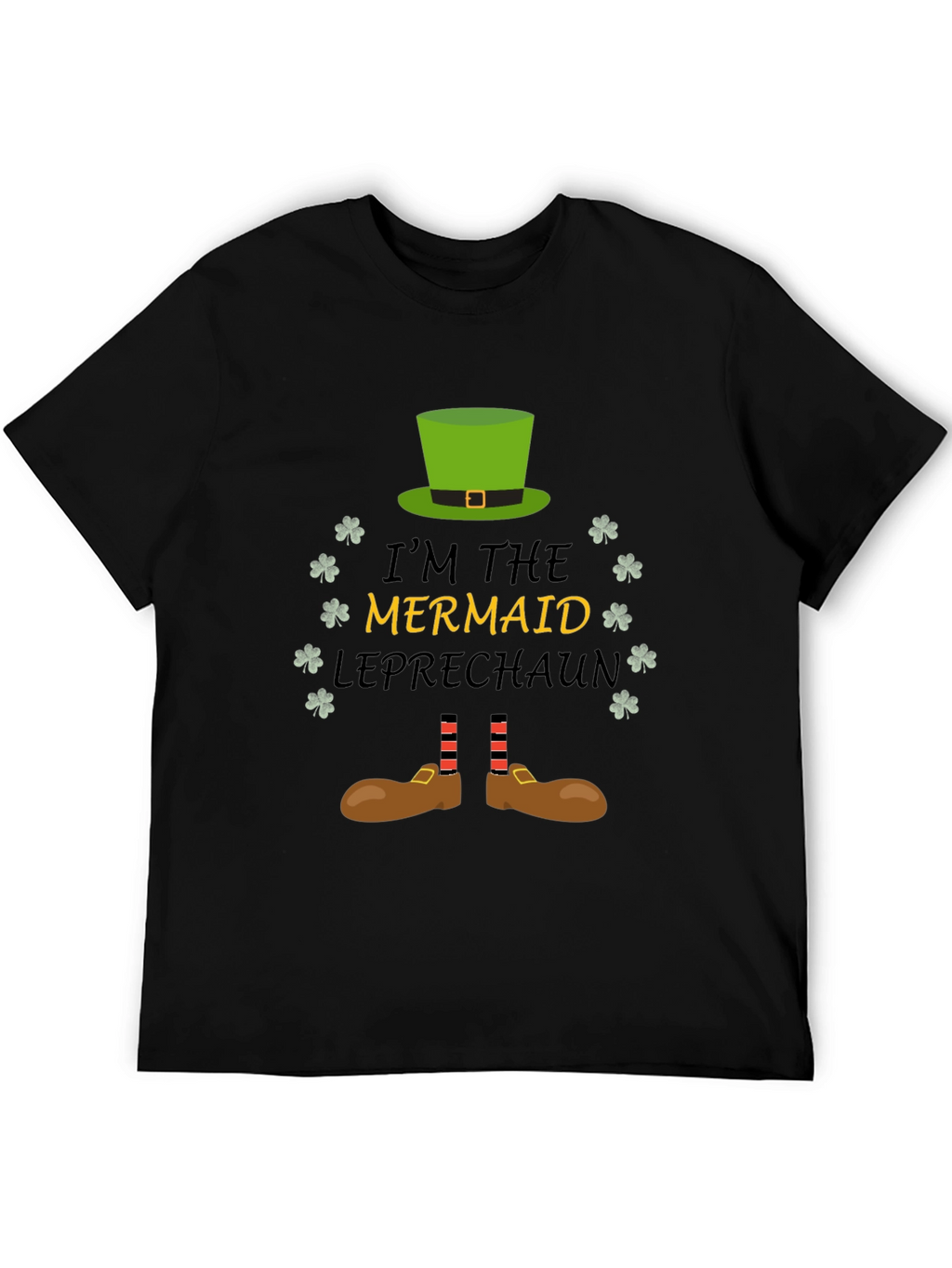 Mermaid Leprechaun St Patricks Day T-Shirt